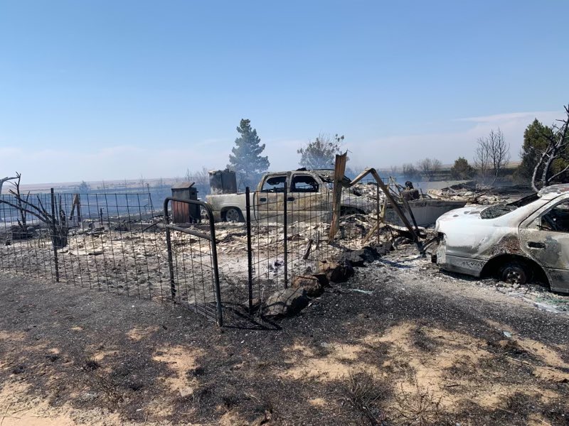 Several homes burn in 1,150-acre wildfire in eastern Arapahoe County