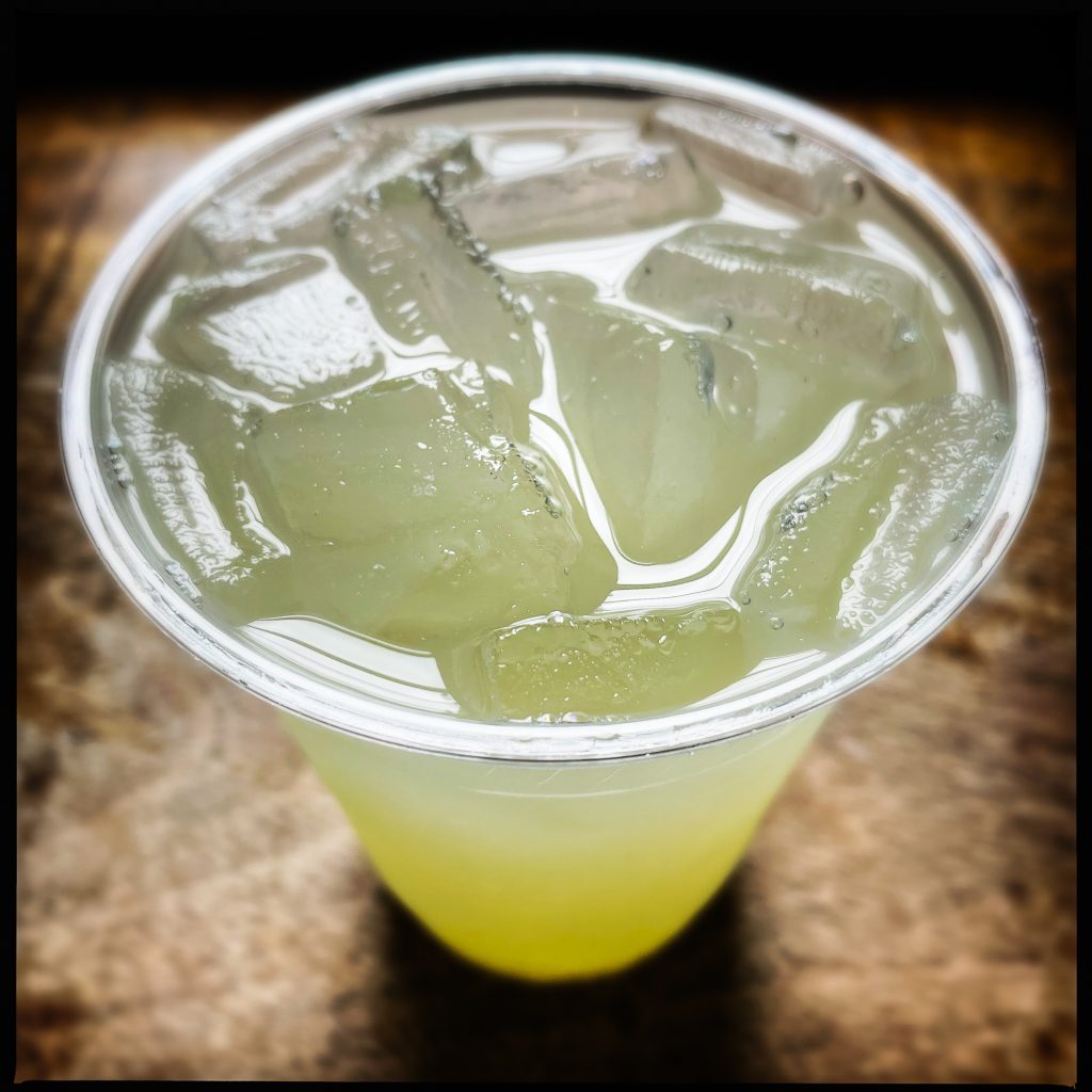 Ginger limeade from Teaism in Washington, D.C.