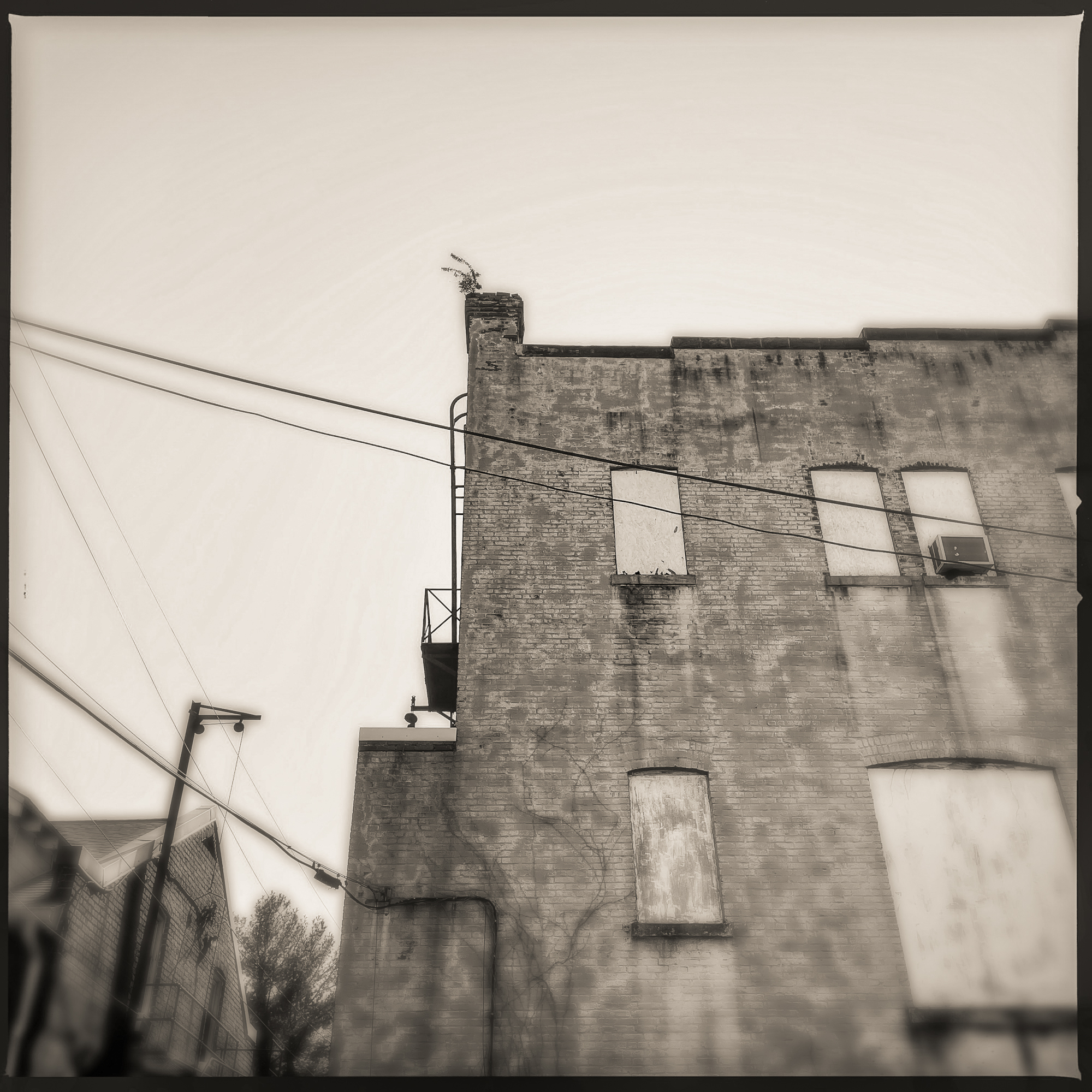 A brick building in the Brookland neighborhood of Washington, D.C.