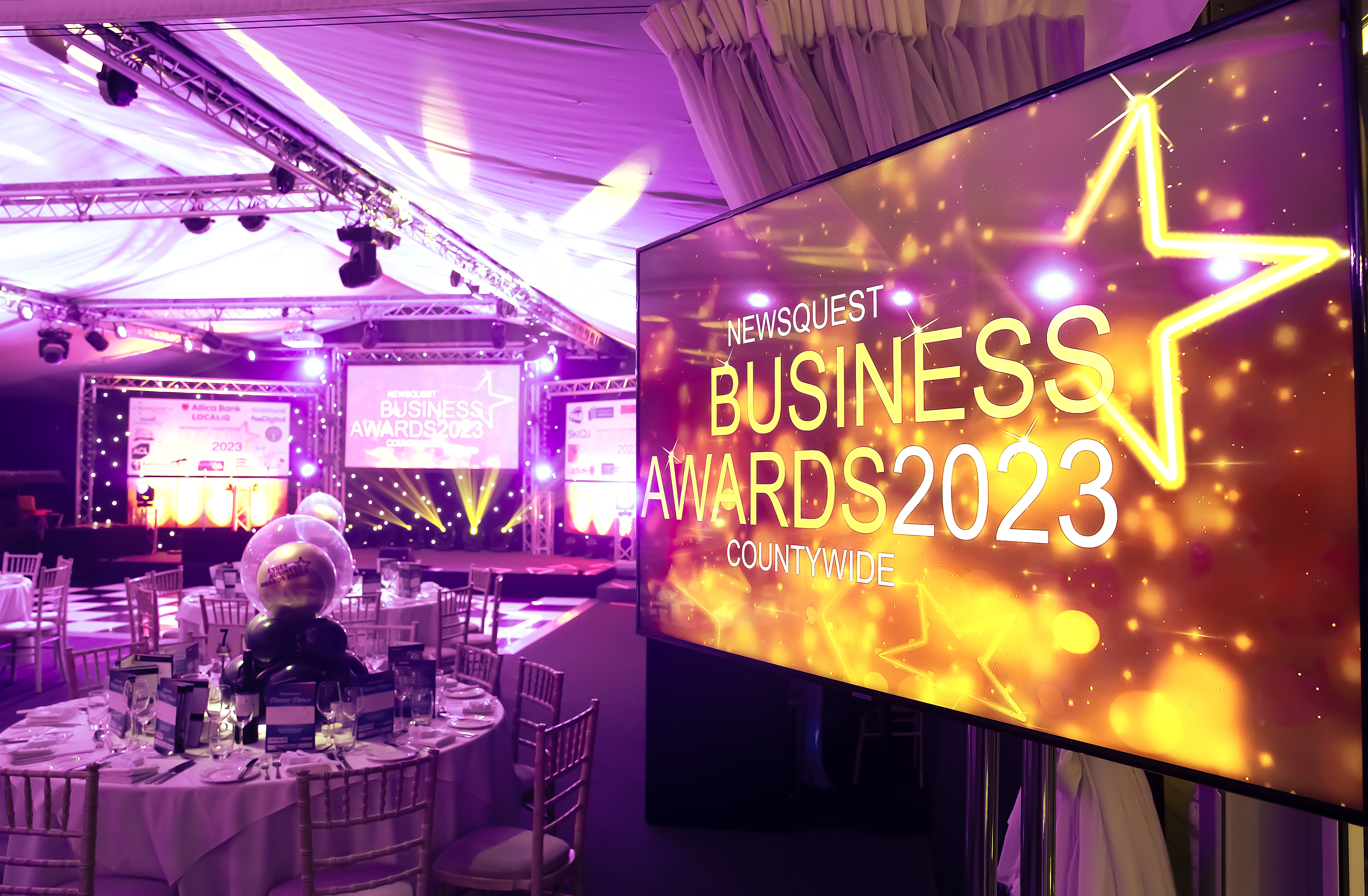 Essex Business Awards at Braxted Park.