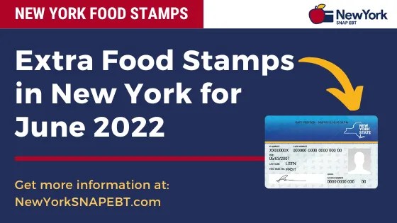 Extra Food Stamps For New York June 2022 Ny Snap Ebt
