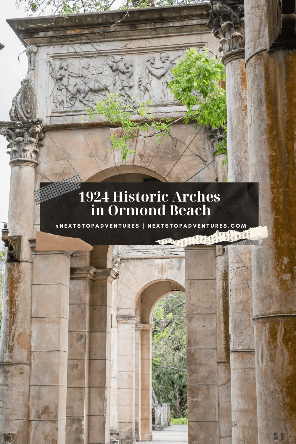 1924 Historic Arches in Ormond Beach