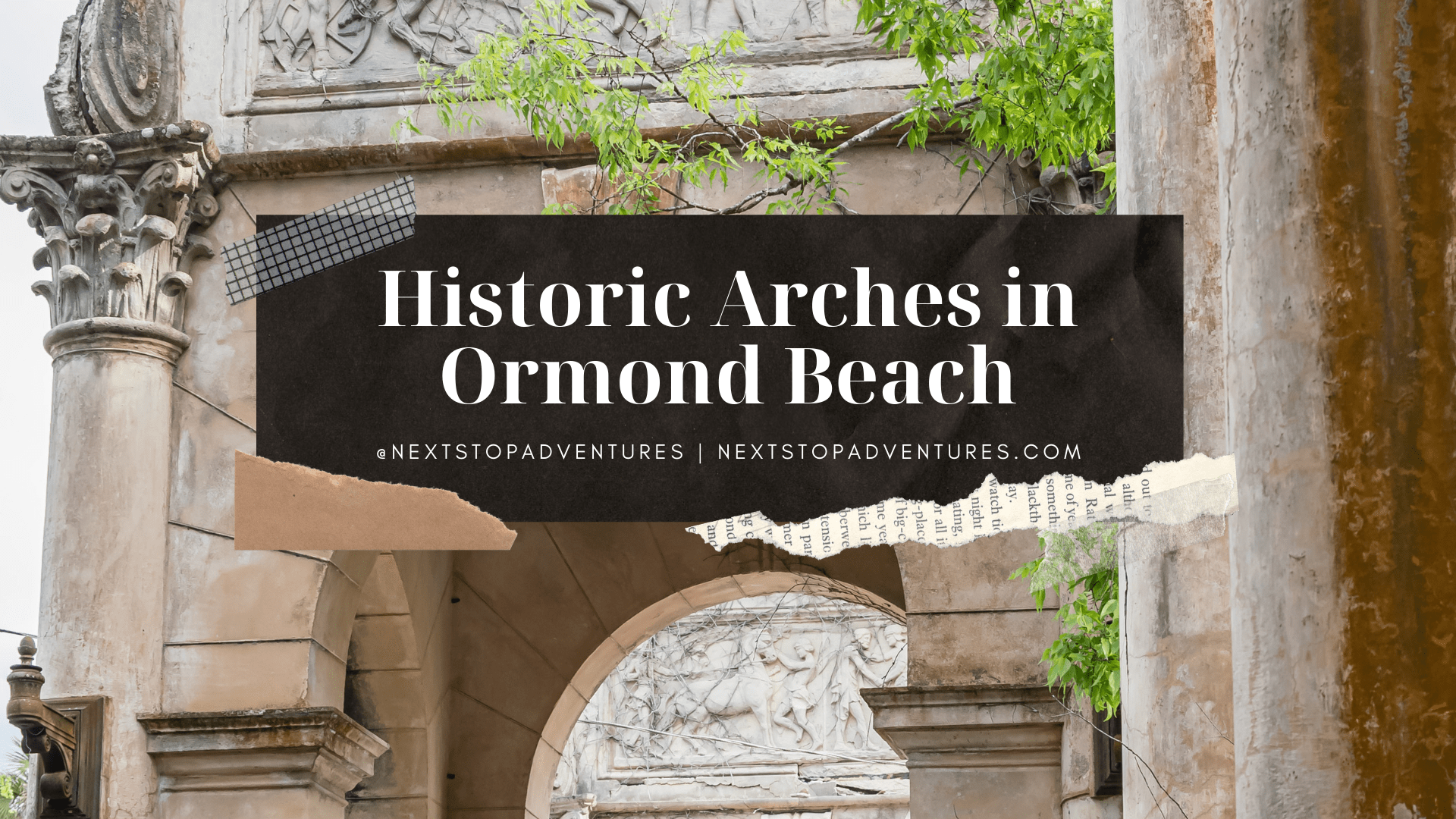 historic arches in Ormond Beach