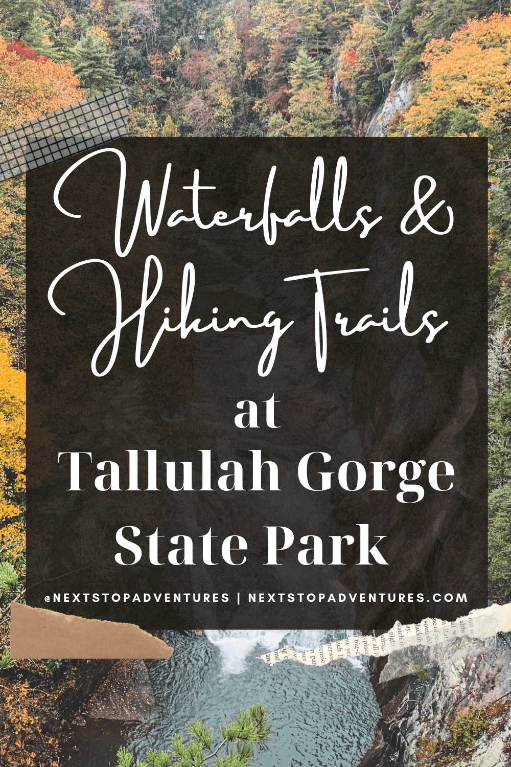 Waterfalls & Hiking Trails at Tallulah Gorge State Park
