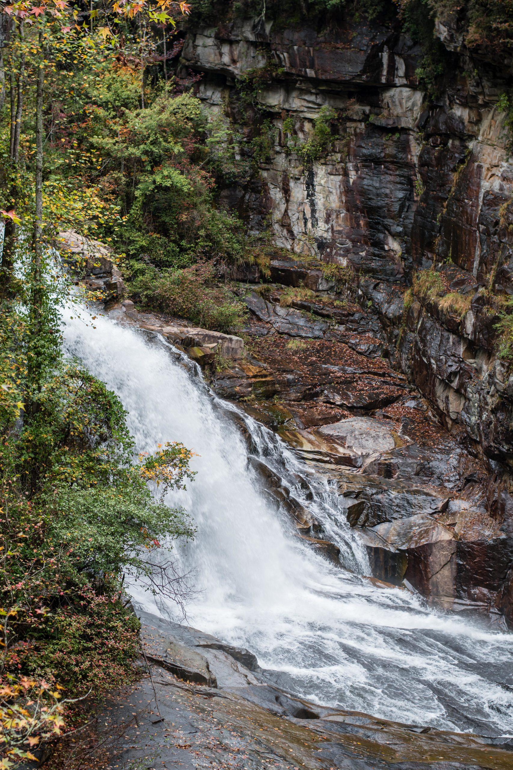 hurricane falls at tallulah gorge state park