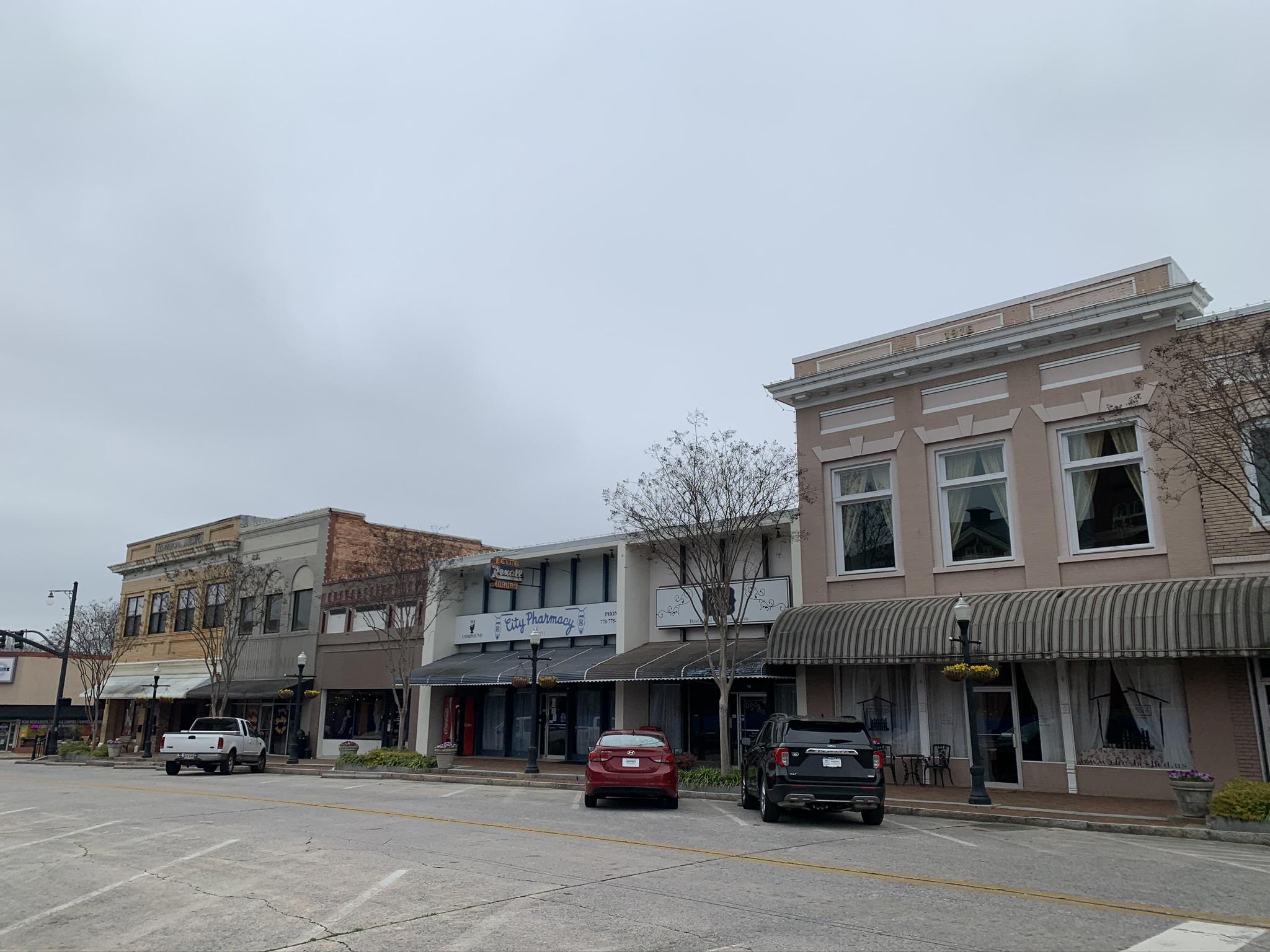 Downtown Hawkins in Jackson, Georgia is one of the top things to do in Mystic Falls