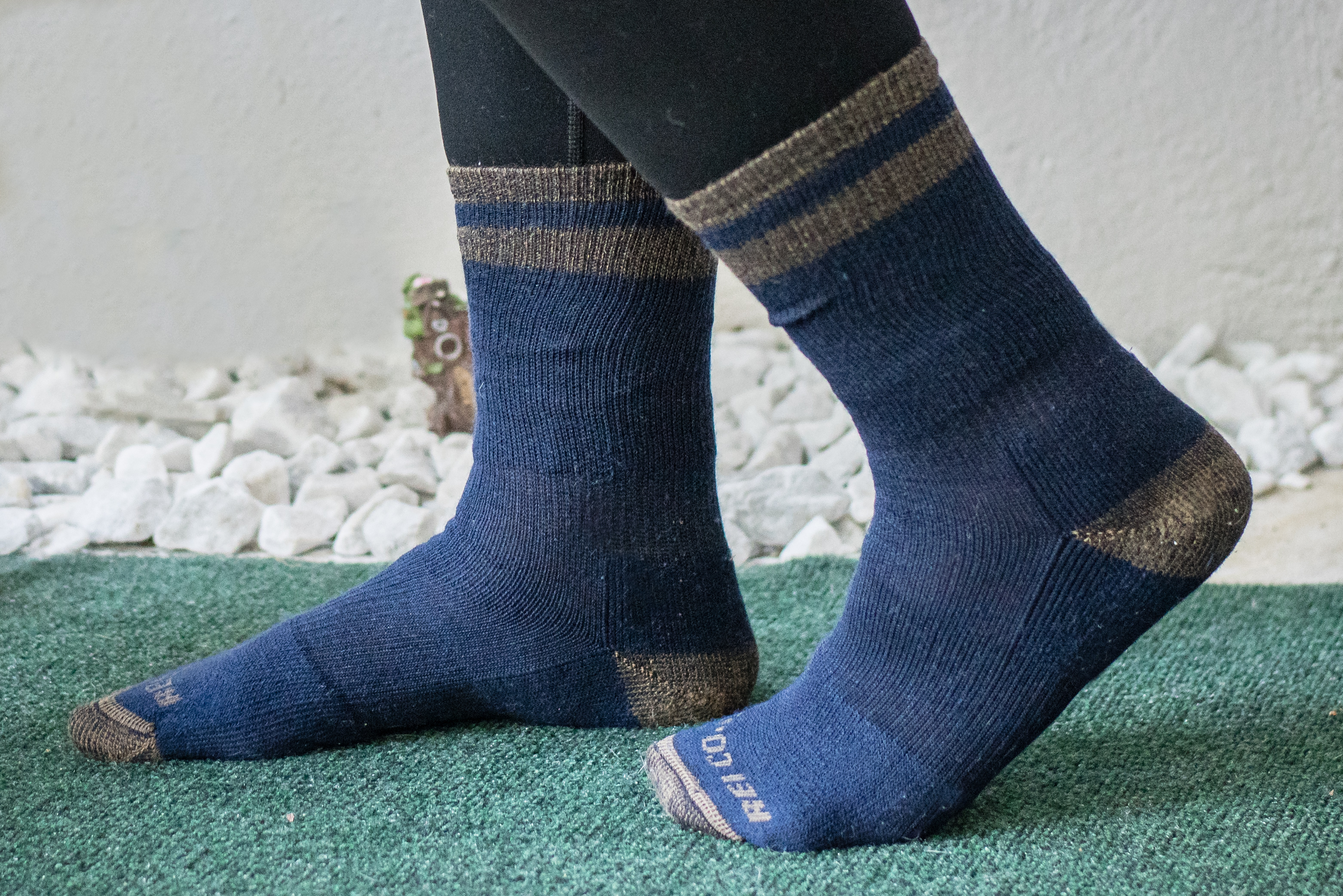 REI coop merino wool lightweight crew hiking socks