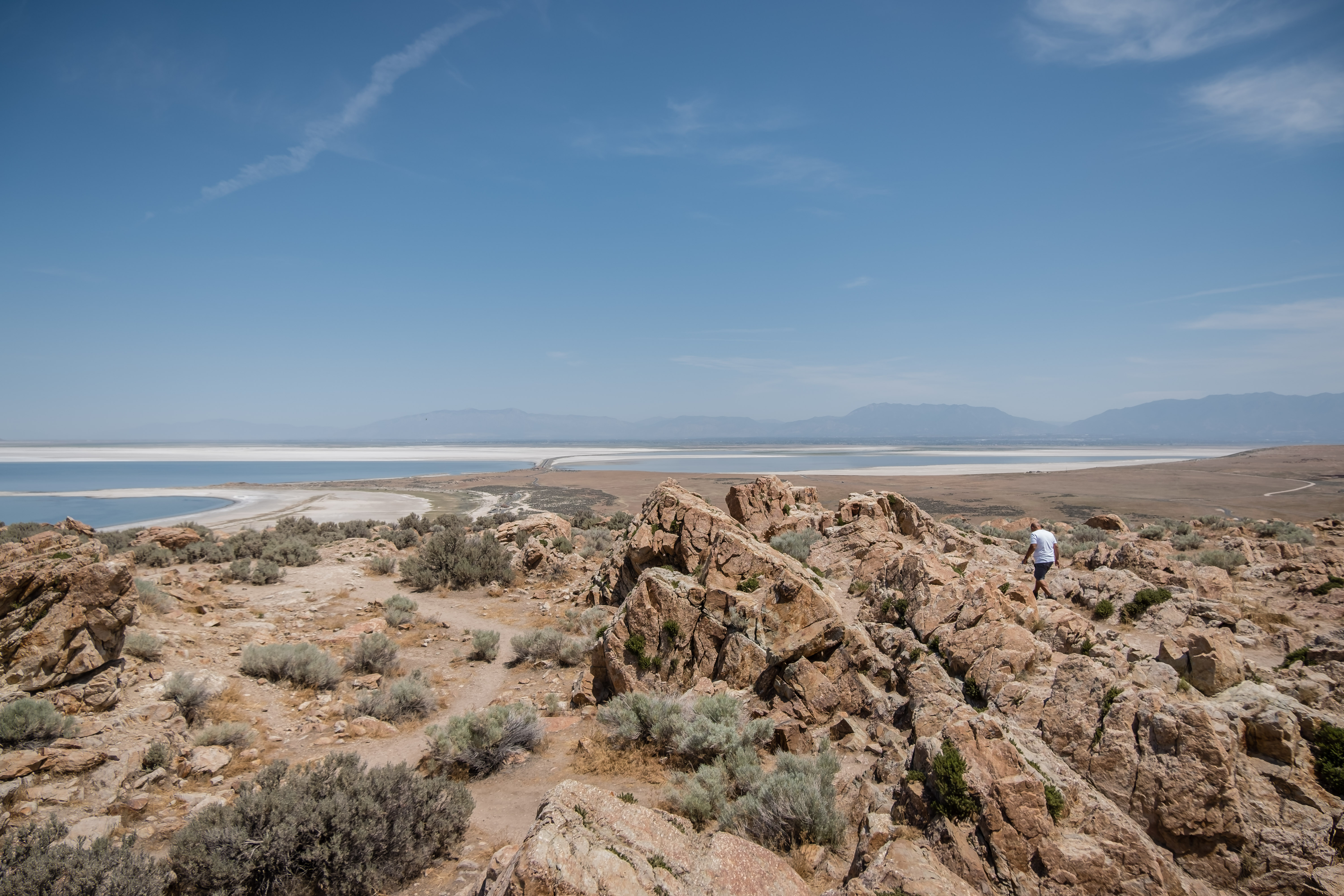 antelope island hiking trails