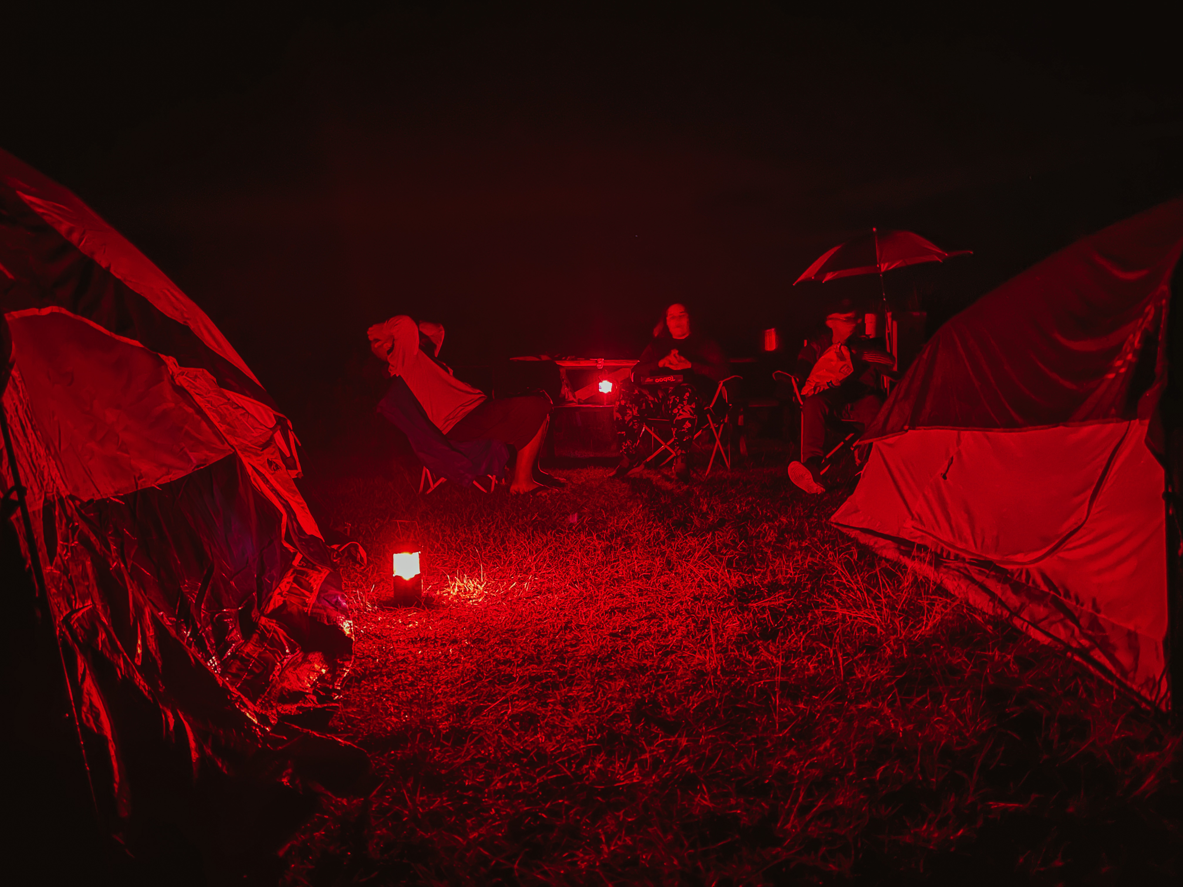 adventure travel camping in the astronomy pads in Kissimmee prairie preserve state park