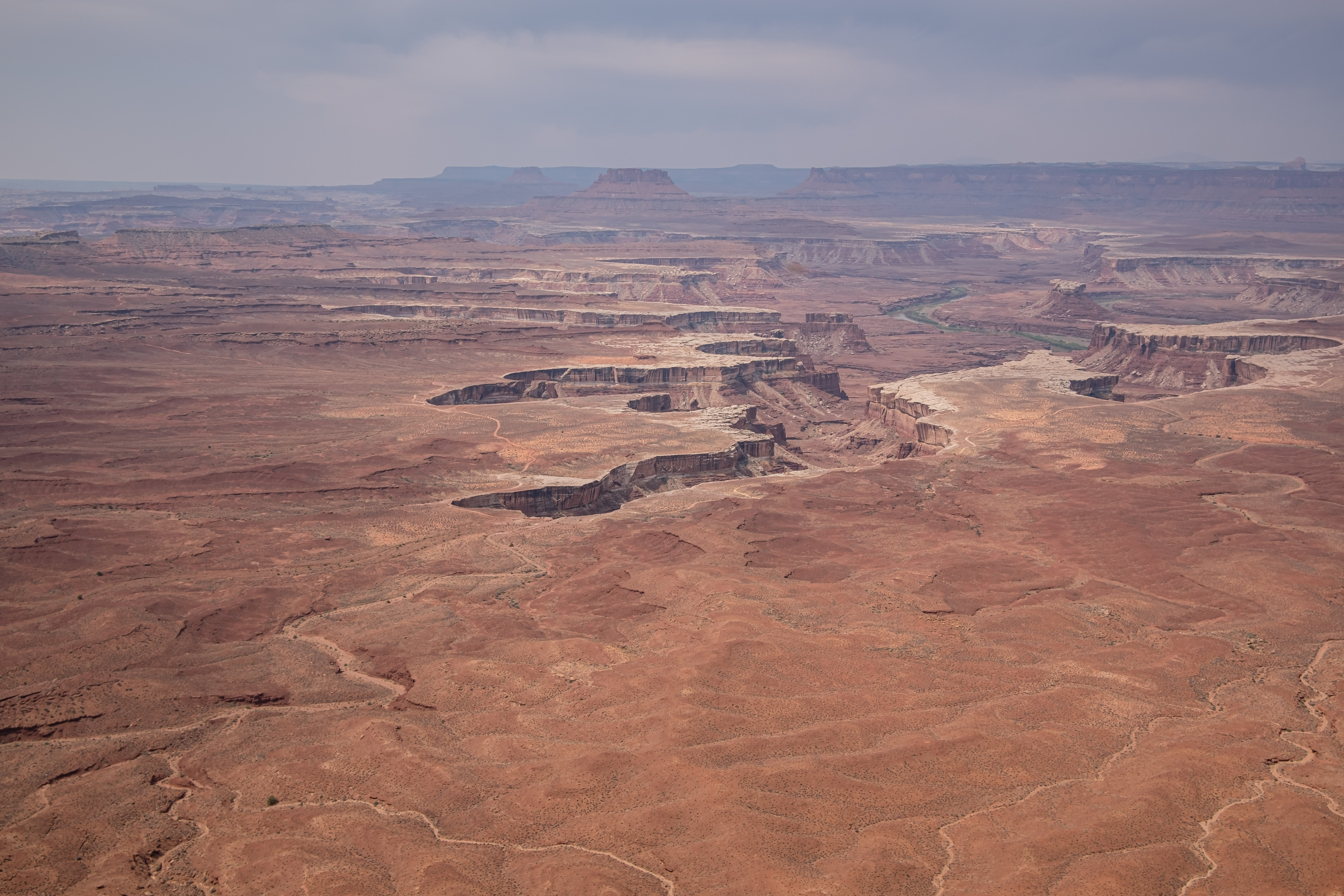 the green river in canyonlands national park