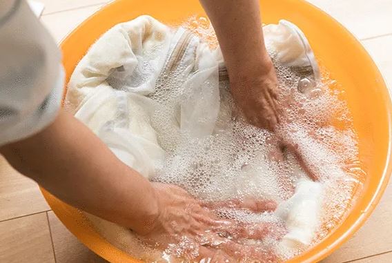 asaichi--daunjyaketto-araikata