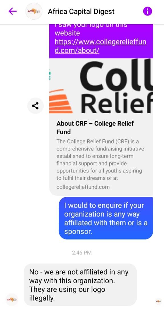 Is College Relief Fund Legit Or A Scam Nogofallmaga