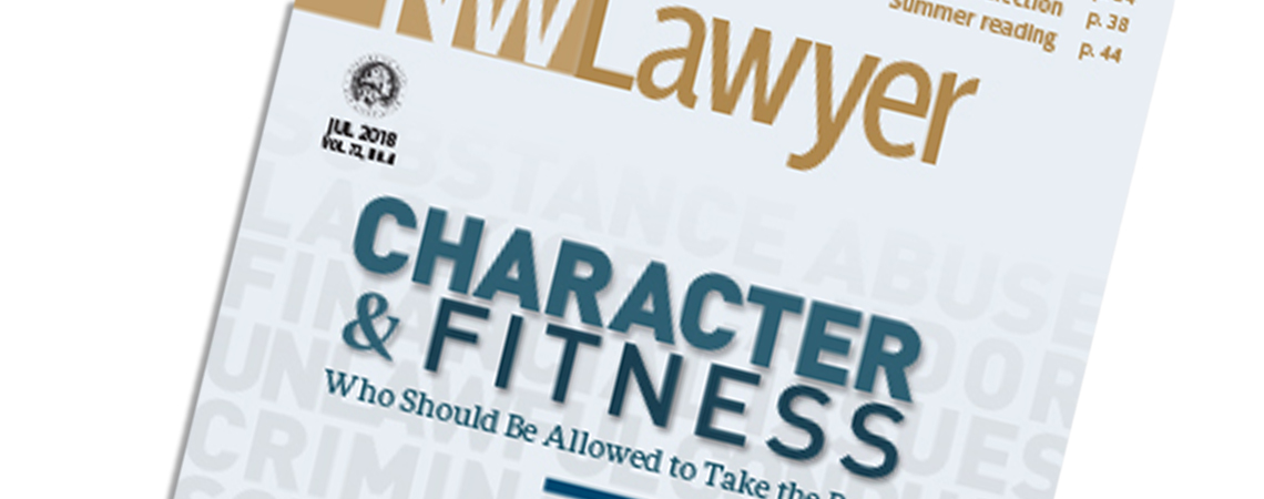 Of Character And Fitness Who Should Be Allowed To Take The Bar Exam Nwsidebar