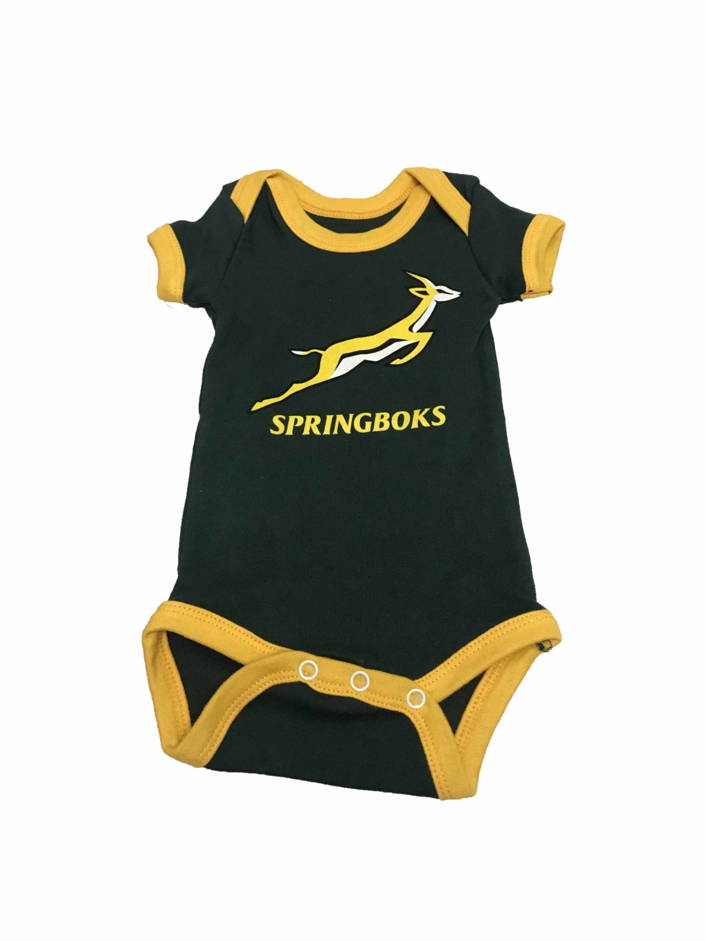Baby Grow Short Sleeve Infants Springboks Official Merchandise