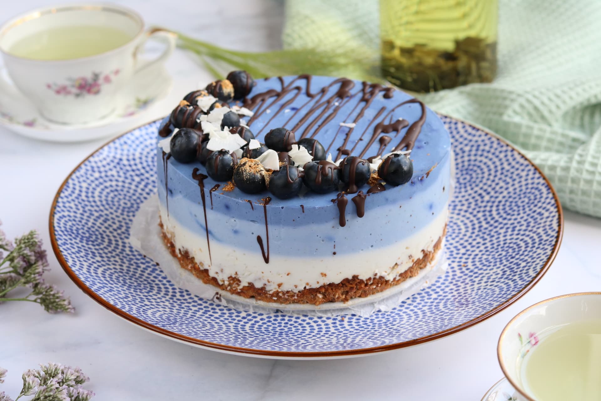 Spectaculaire Blauwe Ontbijttaart Die Iedereen Kan Maken Oh My Pie