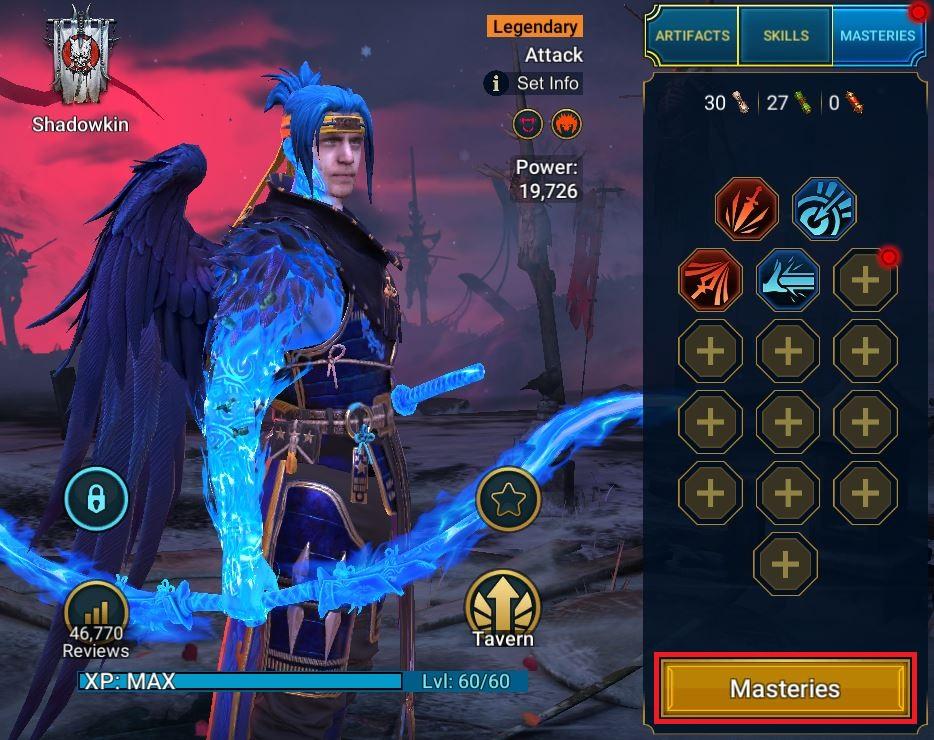 Raid Shadow Legends Masteries Guide One Chilled Gamer