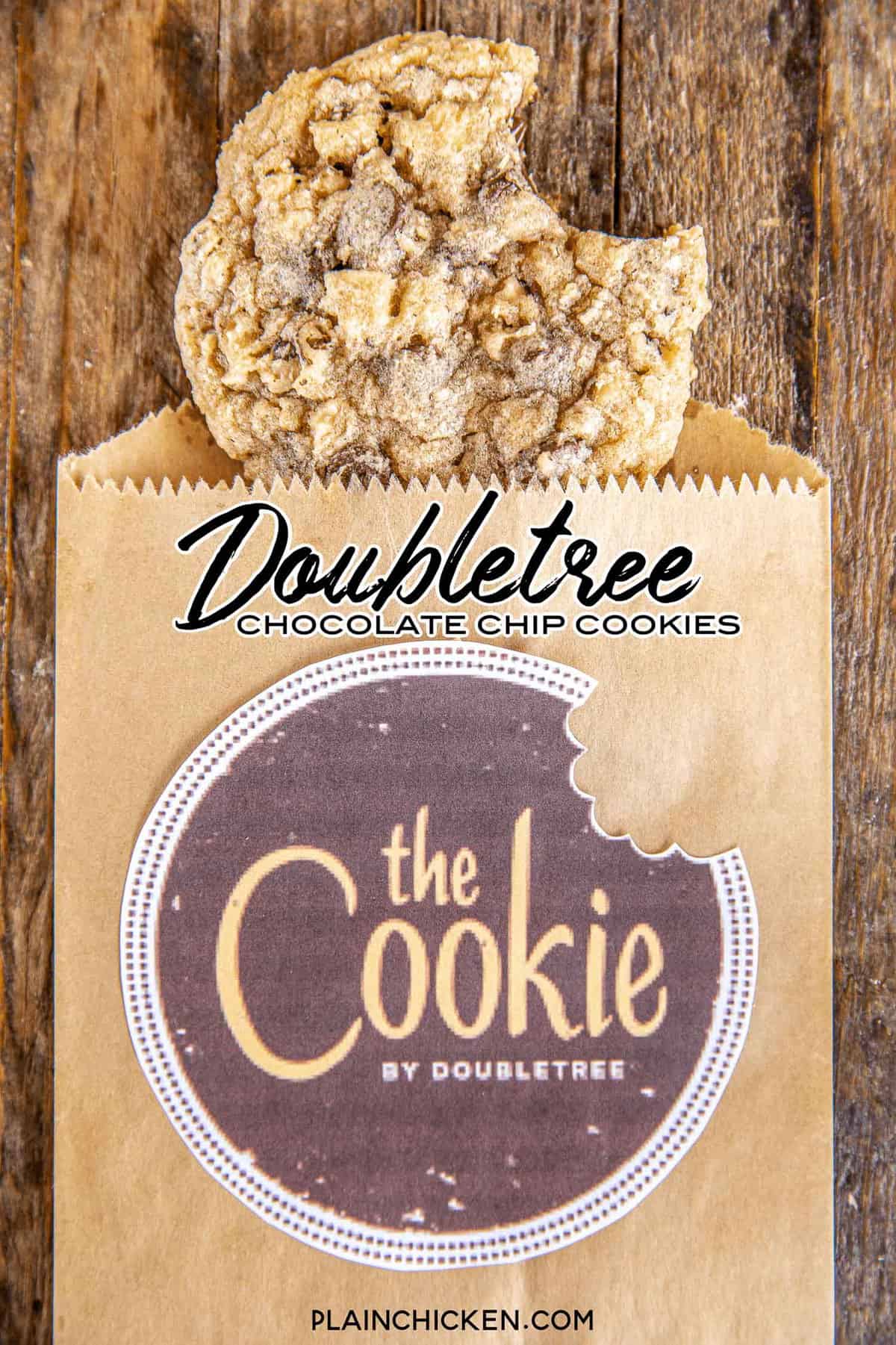 How often can you get cookies at DoubleTree?