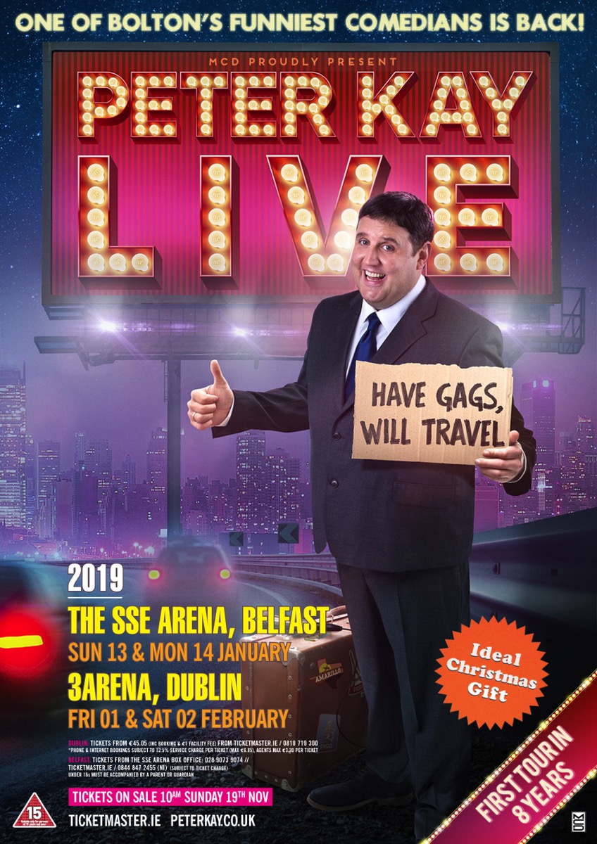 Peter Kay Announces Uk Tour On Tour Ni