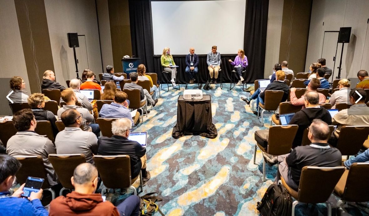 Panel discussion on AI room at LF Members Summit 2023