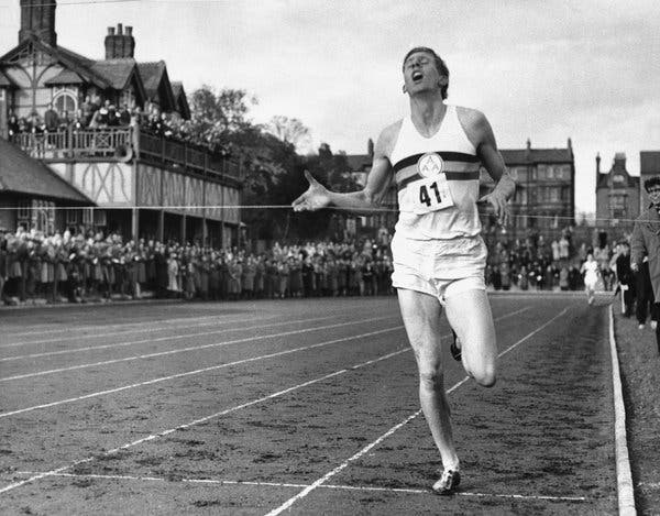 Roger Bannister Atlet Pecah Rekod Dunia