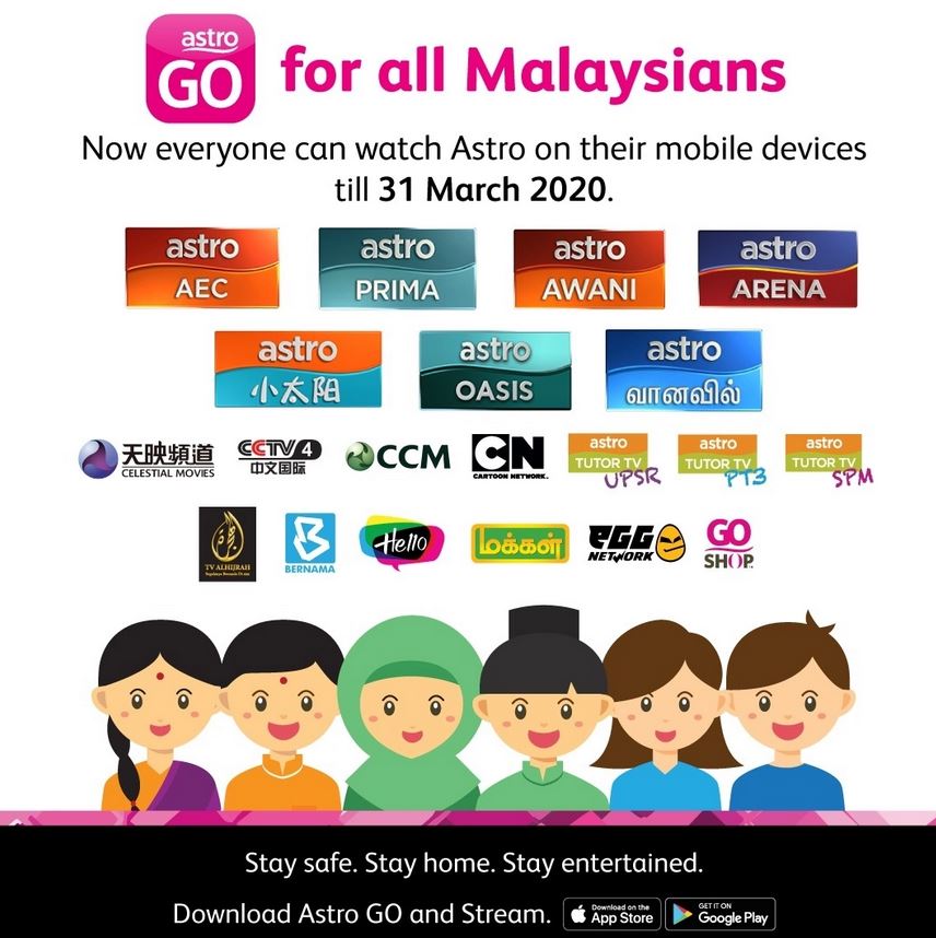 Astro Go Free Channel