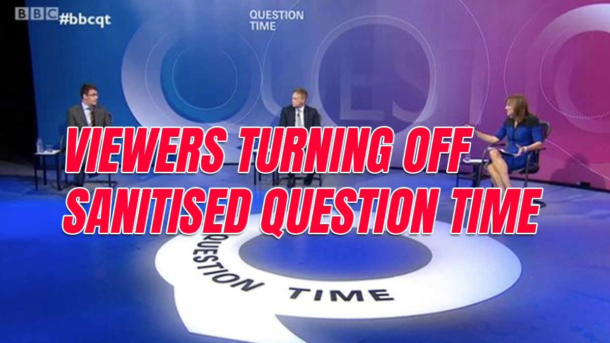 Bbc Confirms Viewing Figures Have Halved For Question Time Guido Fawkes
