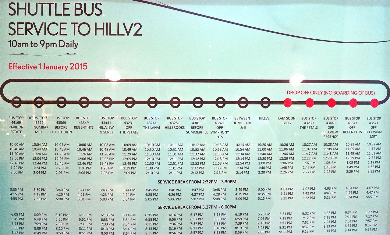 HillV2 Shuttle Bus Map1