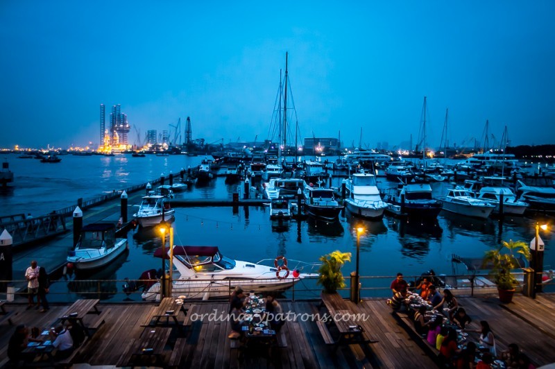 Wharf at The Republic of Singapore Yacht Club