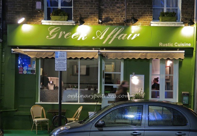 Greek Affair Nottinghill London1