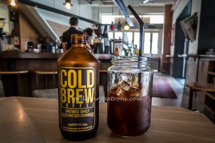 CSHH bottled cold brew coffee