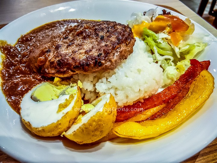 MOS Cafe Rice Meal