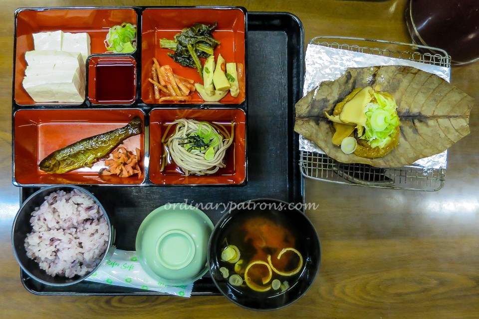 Food in Gokayama 