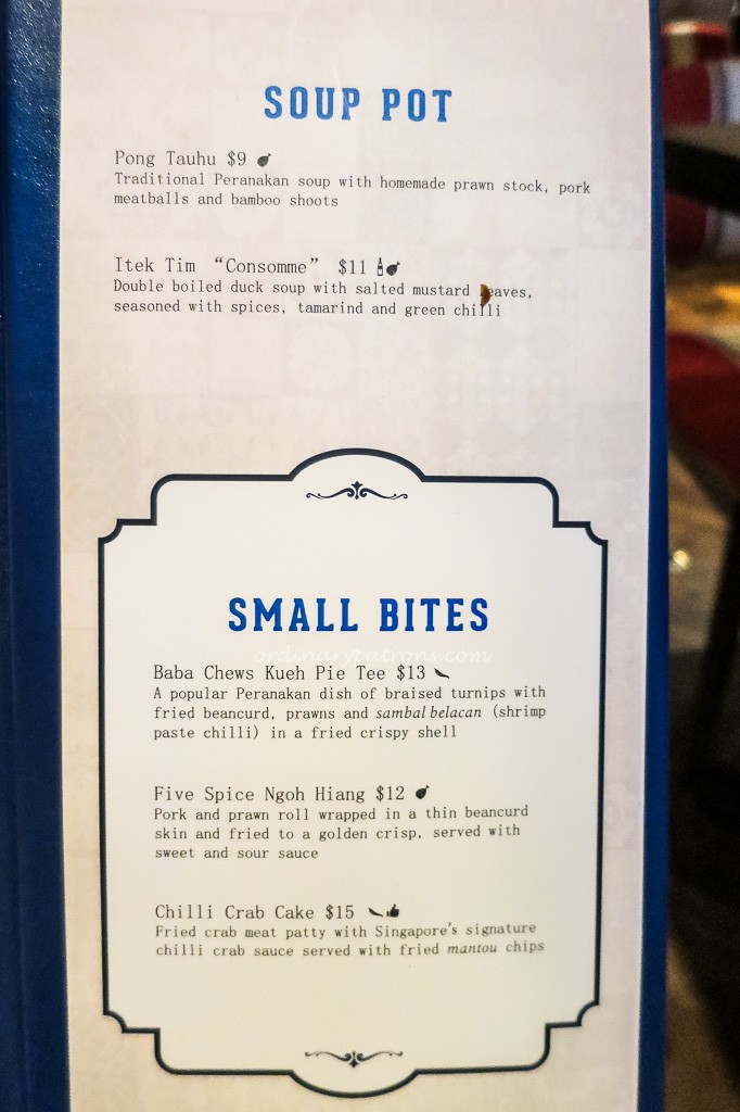 Baba Chews Bar and Eatery Menu 