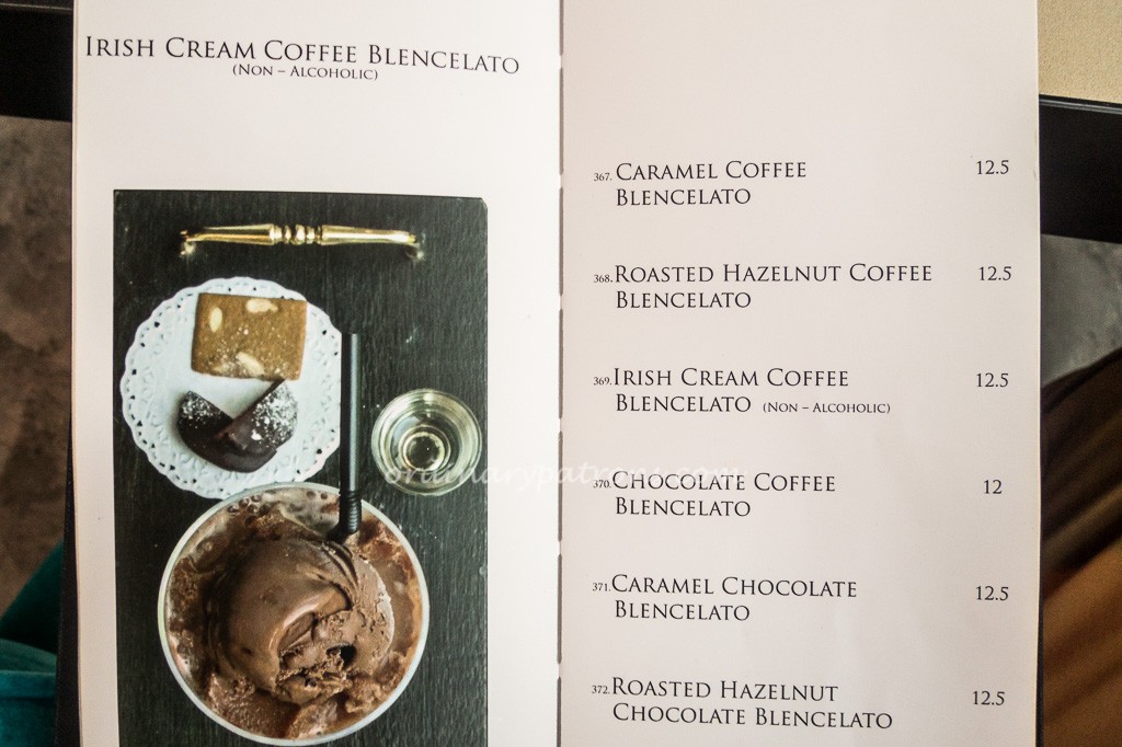 Arteastiq Boutique Tea House Menu