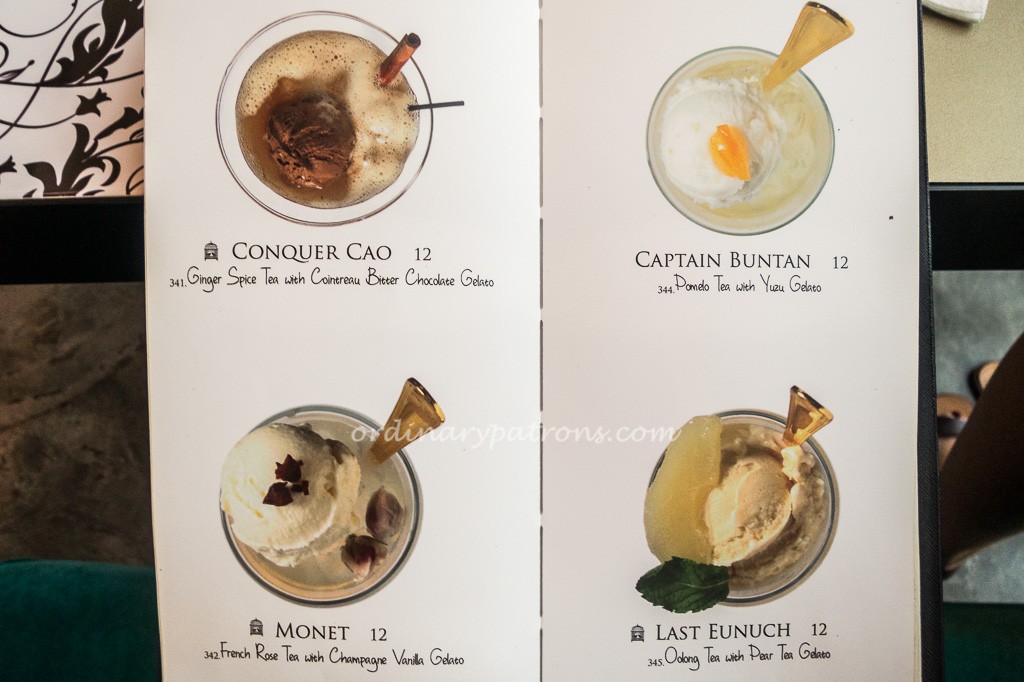 Arteastiq Plaza Singapura Menu