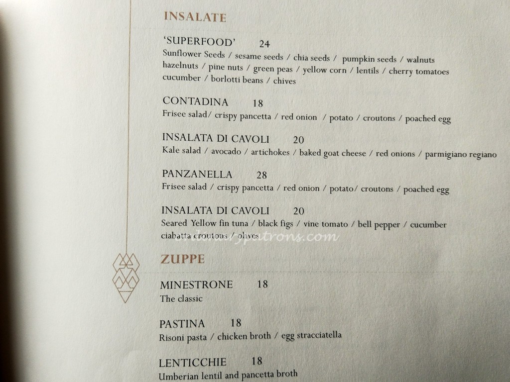 Monti Menu