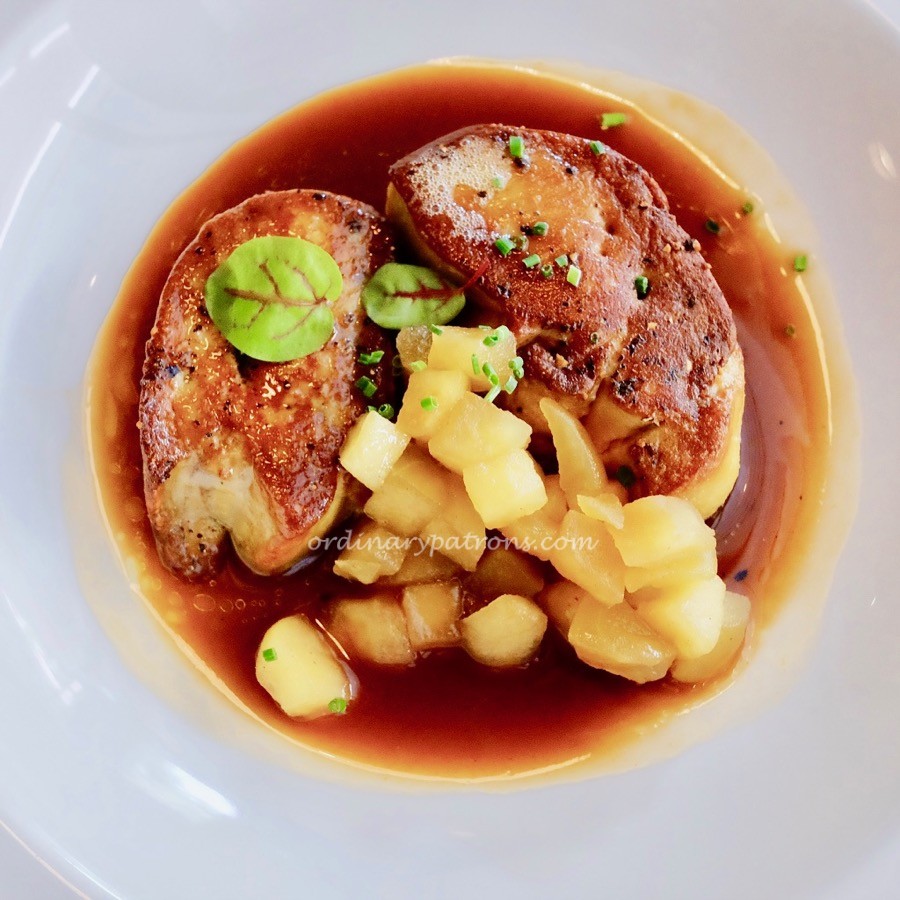 pan-fried foie gras