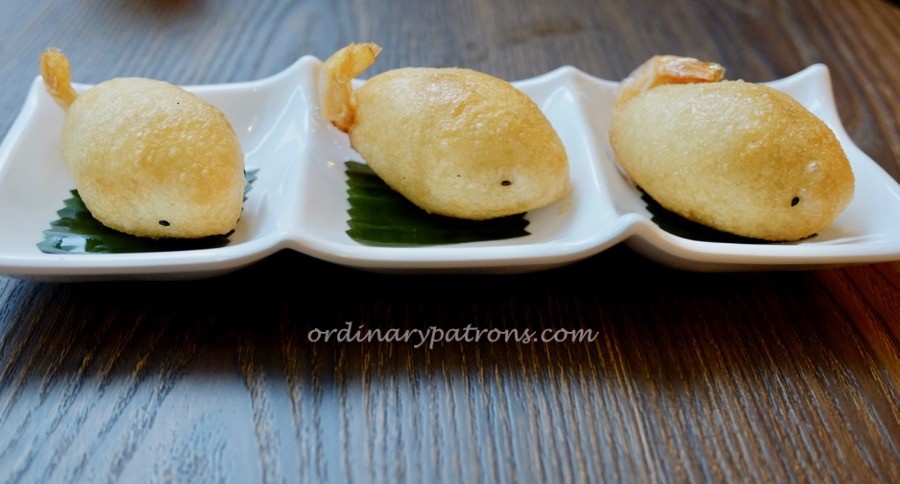 MYO Restrobar deep fried minced pork and shrimp dumplings