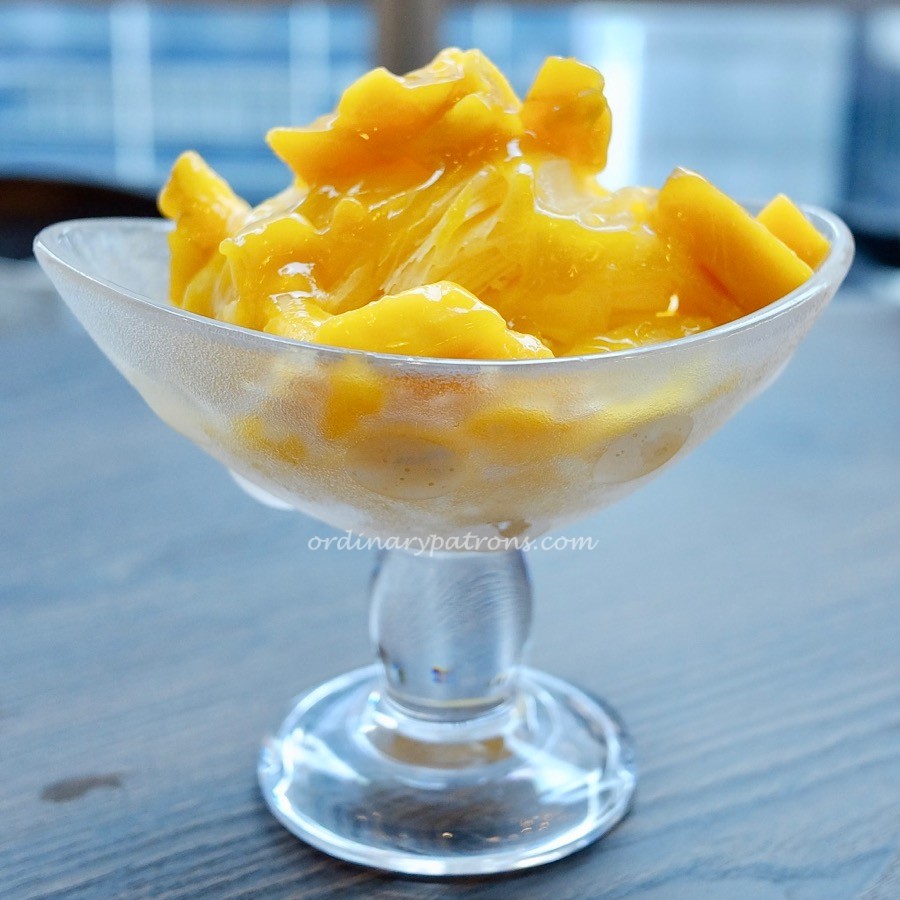 MYO Restrobar mango snow ice