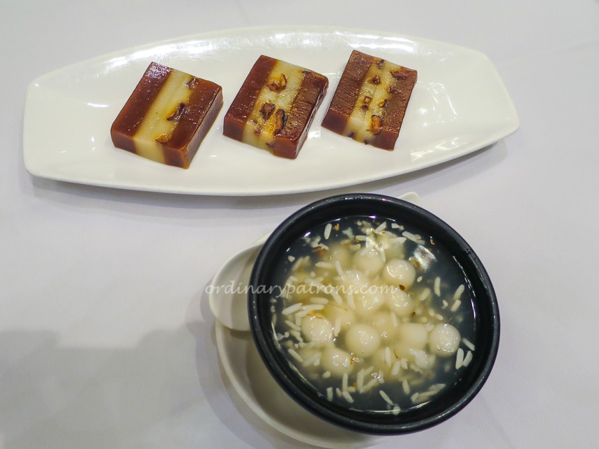 Deserts at Jardin de Jade HK 