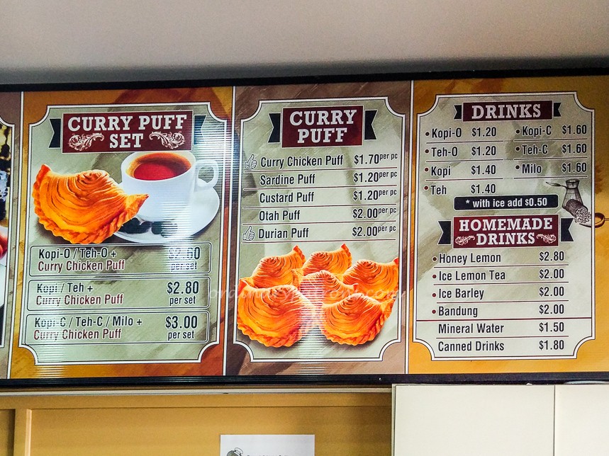 Soon Soon Huat Menu