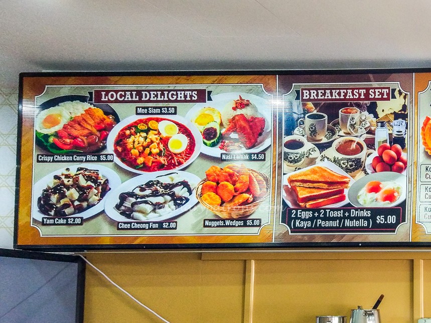 Soon Soon Huat Menu