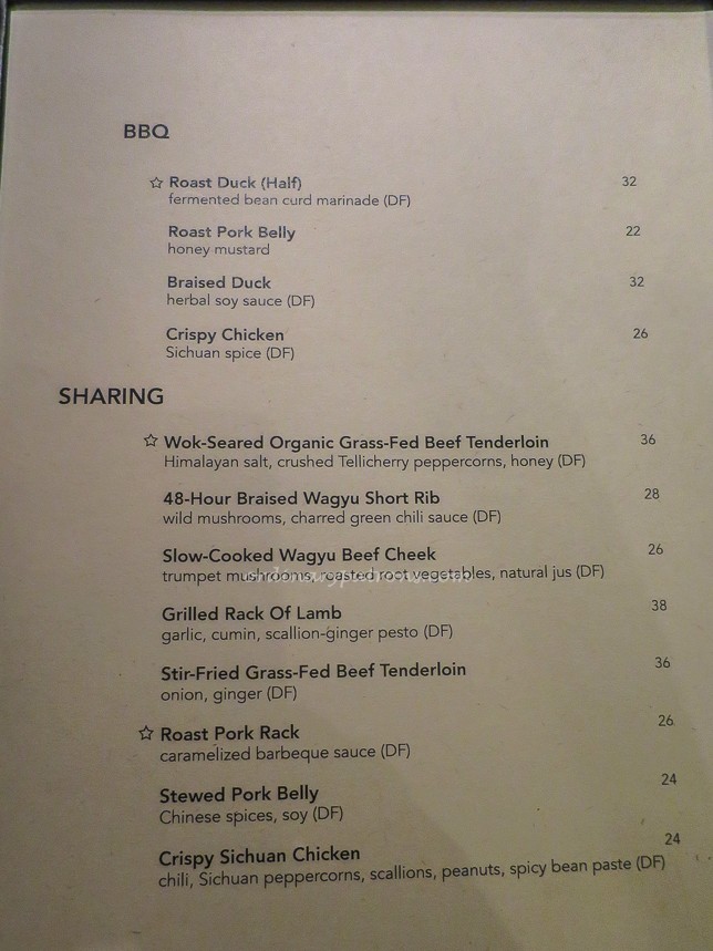 Yellow Pot Restaurant Singapore Menu