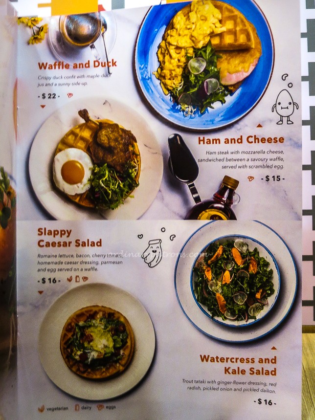 Slappy Cakes Menu