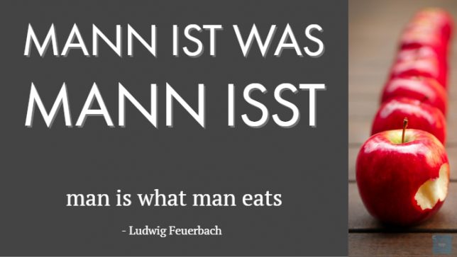Mann ist was Mann isst