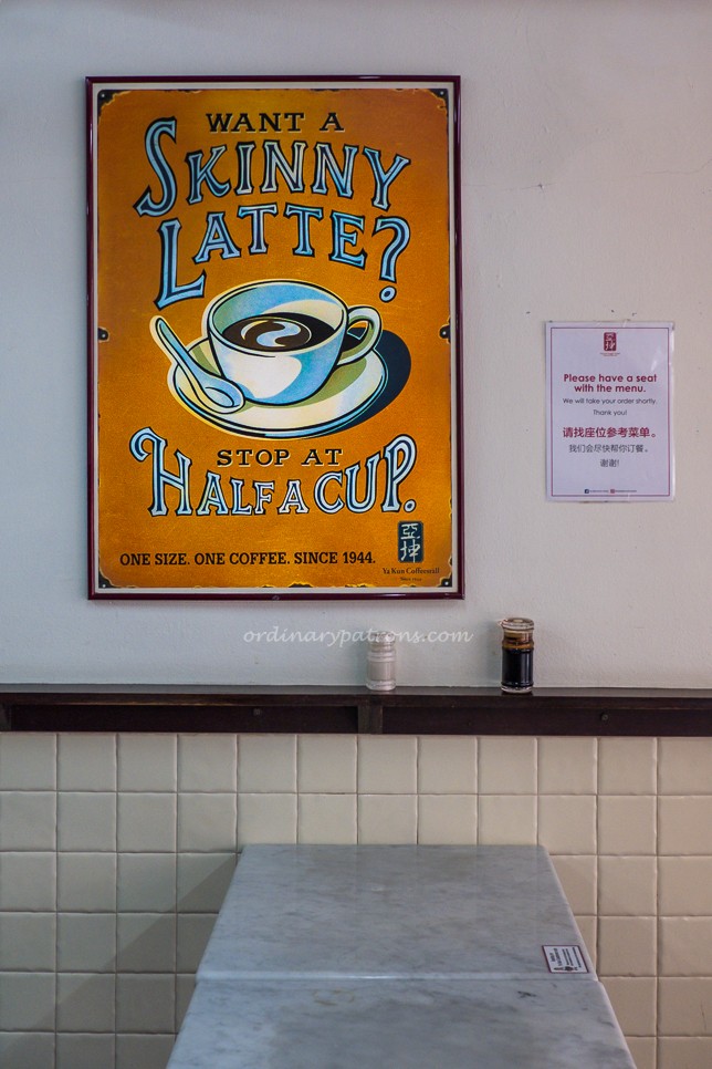 Want a Skinny Latte? Stop at Half a Cup. - Ya Kun