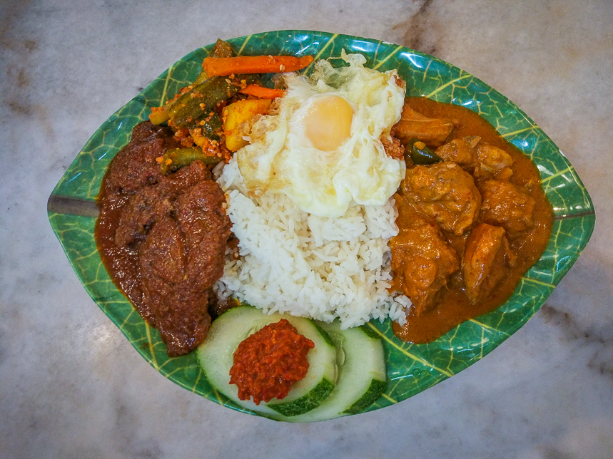 Beef Rendang Rice Set