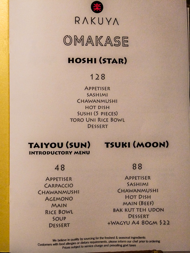Rakuya Omakase