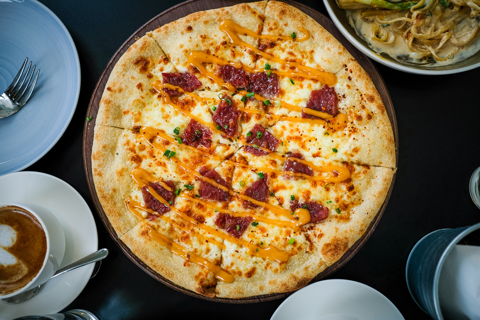 Wildseed Cafe Bak Kwa Pizza