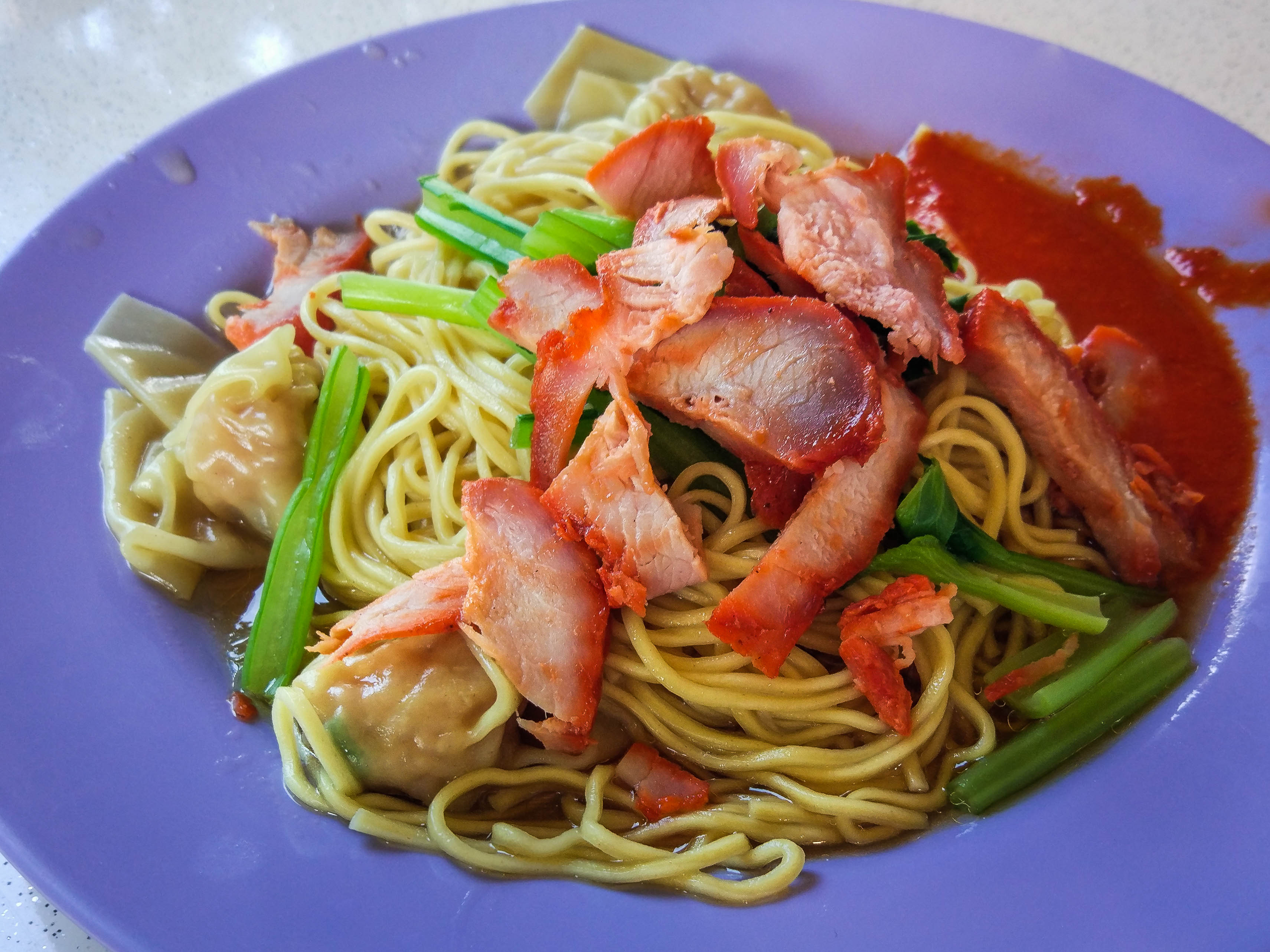Dunman Char Siew Wanton Mee 